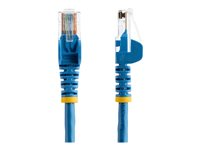 StarTech.com Cat5e patchkabel med hakfria RJ45-kontakter – 3 m, blå - Patch-kabel - RJ-45 (hane) till RJ-45 (hane) - 3 m - UTP - CAT 5e - formpressad, hakfri - blå 45PAT3MBL
