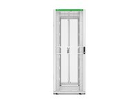 APC NetShelter SX Gen 2 - Rack skåp - 1991 H x 750 B x 1200 D mm, med sidor - golvstående - vit - 42U - 19" AR3350W2