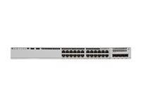 Cisco Catalyst 9200 - Network Essentials - switch - L3 - smart - 24 x 10/100/1000 (PoE+) - rackmonterbar - PoE+ C9200-24P-E