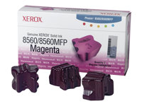 Xerox Phaser 8560MFP - 3-pack - magenta - fast bläck - för Phaser 8560 108R00724