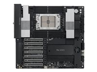 ASUS PRO WS WRX90E-SAGE SE - Moderkort - SSI EEB AST2600 - Socket sTR5 - AMD WRX90 Chipuppsättning - USB 3.2 Gen 1, USB-C 3.2 Gen 2x2, USB4 - Gigabit LAN - inbyggda grafiken (CPU krävs) - HD-ljud (6 kanaler) 90MB1FW0-M0EAY0