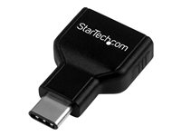 StarTech.com USB-C till USB-A-adapter - M/F - USB 3.0 - USB-adapter - USB-C (hane) till USB typ A (hona) - USB 3.1 - svart - för P/N: HB31C2A1CGS, HB31C2A2CB, HB31C3A1CS, HB31C3ASDMB, HB31C4AS, PEXUSB311AC3 USB31CAADG