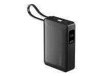 Insmat - Strömförsörjningsbank - 10000 mAh - 30 Watt - PD, Fast Charge - 3 utdatakontakter (2 x USB-C, USB) 860-3130