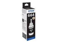Epson T6641 - 70 ml - svart - original - påfyllnadsbläck - för Epson L386; EcoTank ET-2600, 2650, L121; EcoTank ITS L3050, L3060, L3070 C13T66414A