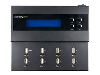 StarTech.com USB Duplicator - 1:7 - USB Flash Drives - Flash Drive Duplicator (USBDUPE17) - USB-enhetsduplikator - 7 fack - TAA-kompatibel USBDUPE17