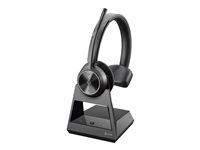 HP Poly Savi 7310-M Office - Savi 7300 series - headset - på örat - DECT - trådlös - svart - Certifierad för Microsoft-teams 8D3K7AA#ABB