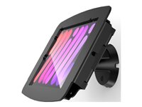 Compulocks iPad mini 8.3" Space Enclosure Tilting Wall Mount - Monteringssats (hölje) - exponerad kamera och knappar, lutande - för surfplatta - låsbar - aluminium - svart - skärmstorlek: 8.3" - väggmonterbar 505B830IPMSB