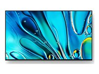 Sony Bravia 3 Professional Displays FWD-75S35 - 75" Diagonal klass (74.5" visbar) LED-bakgrundsbelyst LCD-TV - digital skyltning - Smart TV - Google TV - 4K UHD (2160p) 3840 x 2160 - HDR - Direct LED - svart FWD-75S35