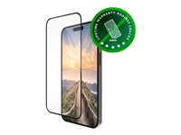 dbramante1928 Eco-shield - Skärmskydd för mobiltelefon - glas - ramfärg svart - för Apple iPhone 16 ES61CL006208