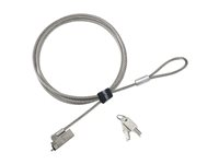 Kensington Slim NanoSaver 2.0 EQ - Lås för säkerhetskabel - huvudnyckel - 1.8 m K60631M
