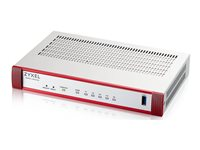 Zyxel USG Flex H Series 50H - Firewall - med 1 års Guld Security Pack - 5 portar - 1GbE - molnhanterad - för Zyxel SFP-1000T, SFP10G-LR, SFP10G-SR, SFP-LX-10-D, SFP-SX-D USGFLEX50H-EU0102F