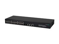 HPE FlexNetwork 5140 24G 2SFP+ 2XGT EI - Switch - L3 - smart - 24 x 10/100/1000 + 2 x 1 Gigabit / 10 Gigabit SFP+ + 2 x 10 Gigabit Ethernet - rackmonterbar - BTO R8J41A#ABB