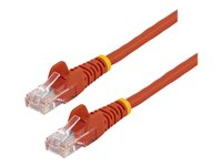 StarTech.com CAT5e Cable - 10 m Red Ethernet Cable - Snagless - CAT5e Patch Cord - CAT5e UTP Cable - RJ45 Network Cable - Patch-kabel - RJ-45 (hane) till RJ-45 (hane) - 10 m - UTP - CAT 5e - hakfri - röd 45PAT10MRD