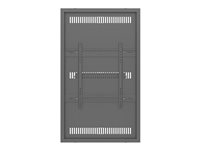 Multibrackets M Pro Series - Hölje - medium - för platt panel - hög ljusstyrka - stål - svart - skärmstorlek: 55" - kolumn 7350105217234