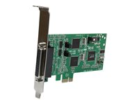 StarTech.com PCI express PCIe seriellt kombokort med 4 portar – 2x RS232 2x RS422/RS485 - Seriell adapter - PCIe - RS-232, RS-422, RS-485 - 4 portar - för P/N: BNDTB10GI, BNDTB210GSFP, BNDTB310GNDP, BNDTB410GSFP, BNDTB4M2E1, BNDTBUSB3142 PEX4S232485