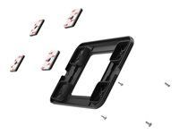 Compulocks Universal Invisible Mount Plate - Monteringskomponent (universalmonteringsplatta) - för bärbar dator/surfplatta - svart - stativ, monterbart SMP01B