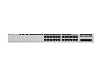Cisco Catalyst 9200L - Network Essentials - switch - L3 - 24 x 10/100/1000 + 4 x 10 Gigabit SFP+ (upplänk) - rackmonterbar C9200L-24T-4X-E