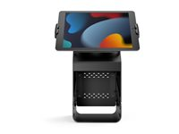 Compulocks Universal Tablet Cling Tablet Printer Kiosk - Ställ - kioskstil - för skrivare/surfplatta - låsbar - svart - monteringsgränssnitt: 100 x 100 mm - bänkskiva, väggmonterbar PK01UCLGVWMB