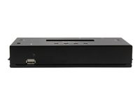 StarTech.com 1:1 fristående hårddisk-duplikator och -raderare för 2,5"/3,5" SATA- och SAS-hårddiskar - Halvledarenhet/hårddiskduplikator - 1 fack (SATA-600 / SAS-2) SATSASDUPE11