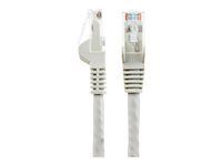 StarTech.com 10m LSZH CAT6 Ethernet Cable, 10 Gigabit Snagless RJ45 100W PoE Network Patch Cord with Strain Relief, CAT 6 10GbE UTP, Grey, Individually Tested/ETL, Low Smoke Zero Halogen - Category 6 - 24AWG - Patch-kabel - RJ-45 (hane) till RJ-45 (hane) - 10 m - 6 mm - UTP - CAT 6 - hakfri - grå N6LPATCH10MGR