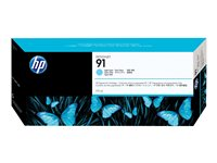 HP 91 - 775 ml - ljus cyan - original - DesignJet - bläckpatron - för DesignJet Z6100, Z6100ps C9470A