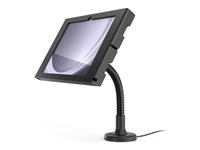 Compulocks Surface Pro 8-11 Apex Enclosure Flex Arm Mount - Ställ - förlängbar böjlig arm - för surfplatta - lutande - låsbar - metallram - svart - för Microsoft Surface Pro 8, Pro 9 159B580APXB