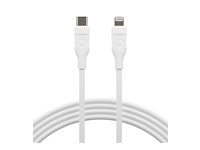 dbramante1928 re-charge - Lightning-kabel - 24 pin USB-C hane till Lightning hane - 2 m - MFI-certifierad - 100 % återvunnen plast CB25CLWH7087