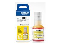 Brother BTD180Y - Gul - original - påfyllnadsbläck - för Brother DCP-T580DW BTD180Y