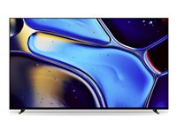 Sony Bravia 8 Professional Displays FWD-65XR80 - 65" Diagonal klass (64.5" visbar) OLED-TV - digital skyltning - Smart TV - Google TV - 4K UHD (2160p) 3840 x 2160 - HDR - blinkande ram - mörkt silver, vibrationsfinish FWD-65XR80