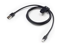 mophie charge stream - USB-kabel - USB (hane) till 24 pin USB-C (hane) - 1 m - USB Power Delivery (15W) - svart 409912819