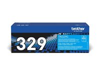 Brother TN329C - Cyan - original - tonerkassett - för Brother DCP-L8450CDW, MFC-L8850CDW TN329C