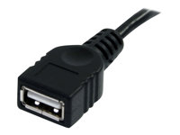 StarTech.com 3 m svart USB 2.0-förlängningskabel A till A – M/F - USB-förlängningskabel - USB (hane) till USB (hona) - USB 2.0 - 3 m - svart - för P/N: 35FCREADBK3, ICUSB2321F, ICUSB232PRO, ICUSB232V2, LTUB1MBK, MSDREADU2OTG, UUSBOTG USBEXTAA10BK