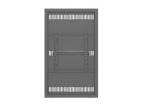Multibrackets M Pro Series - Hölje - för LCD-panel för digital skyltning - medium - låsbar - stål - svart, RAL 9005 - skärmstorlek: 50" - monteringsgränssnitt: up to 400 x 500 mm* - kolumn 7350022732759