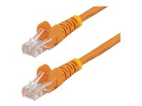 StarTech.com 7m Orange Cat5e / Cat 5 Snagless Ethernet Patch Cable 7 m - Patch-kabel - RJ-45 (hane) till RJ-45 (hane) - 7 m - UTP - CAT 5e - hakfri - orange 45PAT7MOR