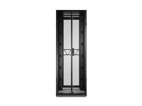 APC NetShelter SX Gen 2 - Rack skåp - 2124 H x 750 B x 1200 D mm, med sidor - golvstående - svart - 45U - 19" - TAA-kompatibel AR3355B2
