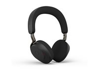 Jabra Evolve3 75 MS - Headset - på örat - Bluetooth - trådlös - aktiv brusradering - USB-C via Bluetooth-adapter - svart - Optimerat för Microsoft Teams 37599-999-889