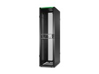 APC NetShelter SX Gen 2 - Rack skåp - 2258 H x 600 B x 1070 D mm, med sidor - golvstående - svart - 48U - 19" - TAA-kompatibel AR3107B2