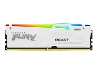 Kingston FURY Beast - DDR5 - sats - 32 GB: 2 x 16 GB - DIMM 288-pin - 5200 MT/s / PC5-41600 - CL36 - 1.25 V - on-die ECC KF552C36BWEAK2-32