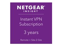 NETGEAR Insight Instant VPN - Abonnemangslicens (3 år) - administrerad NPVNY3L1-10000S