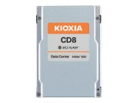 KIOXIA CD8 Series KCD81RUG7T68 - SSD - 7680 GB - inbyggd - 2.5" - PCIe 4.0 x4 - buffert: 256 MB KCD81RUG7T68