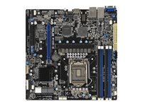 ASUS P12R-M - Moderkort - micro ATX - LGA1200-uttag - C252 Chipuppsättning - USB 3.2 Gen 2 - 2 x Gigabit LAN - inbyggda grafiken 90SB09X0-M2UAY0
