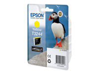 Epson T3244 - 14 ml - gul - original - bläckpatron - för SureColor P400, SC-P400 C13T32444010