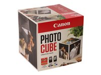 Canon Photo Cube Creative Pack - Blank - 2-pack - svart, färg (cyan, magenta, gul) - original - bläckpatron/papperssats - för PIXMA TS5150, TS5151 5225B016