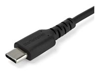 StarTech.com 2 m USB-C-kabel -&nbsp;svart&nbsp; - USB-kabel - 24 pin USB-C (hane) rak till 24 pin USB-C (hane) rak - USB 2.0 - 2 m - svart - för P/N: CDP2HDUACP2, SECTBLTDT, STNDTBLTMOB RUSB2CC2MB