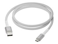 dbramante1928 re-charge - USB-kabel - USB (hane) till 24 pin USB-C (hane) - 1.2 m - flätad kabel, strömöverföring upp till 36 W CB12ACGR7114