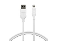 dbramante1928 re-charge - Lightning-kabel - USB hane till Lightning hane - 1.2 m - 100 % återvunnen plast CB12ALWH7084