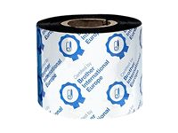 Brother Premium - Svart - original - 60 mm x 300 m - färgband (paket om 12) - för Brother TD-4650TNWBR, TD-4750TNWB, TD-4750TNWBR BSP1D300060