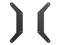 Compulocks - Monteringskomponent (VESA adapterplatta) - för LED-display - 100x100 to 200x200 - höggradig aluminium - svart - skärmstorlek: upp till 32 tum VESA200ADPB
