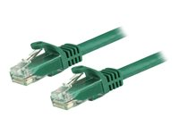 StarTech.com Cat6-patchkabel med hakfria RJ45-kontakter – 3 m, grön - Patch-kabel - RJ-45 (hane) till RJ-45 (hane) - 3 m - UTP - CAT 6 - hakfri - grön N6PATC3MGN