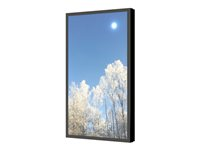HI-ND Wall Casing EASY 32" Portrait - Monteringssats (hölje) - för LCD-display - metall - svart, RAL 9005 - skärmstorlek: 32" - väggmonterbar - för Samsung QM32R-B WC3200-5001-02
